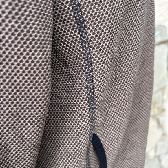 Powder River Outfitters Womens L‎ XL Brown Diamond Fleece Pullover Quarter Zip - Picture 6 of 8